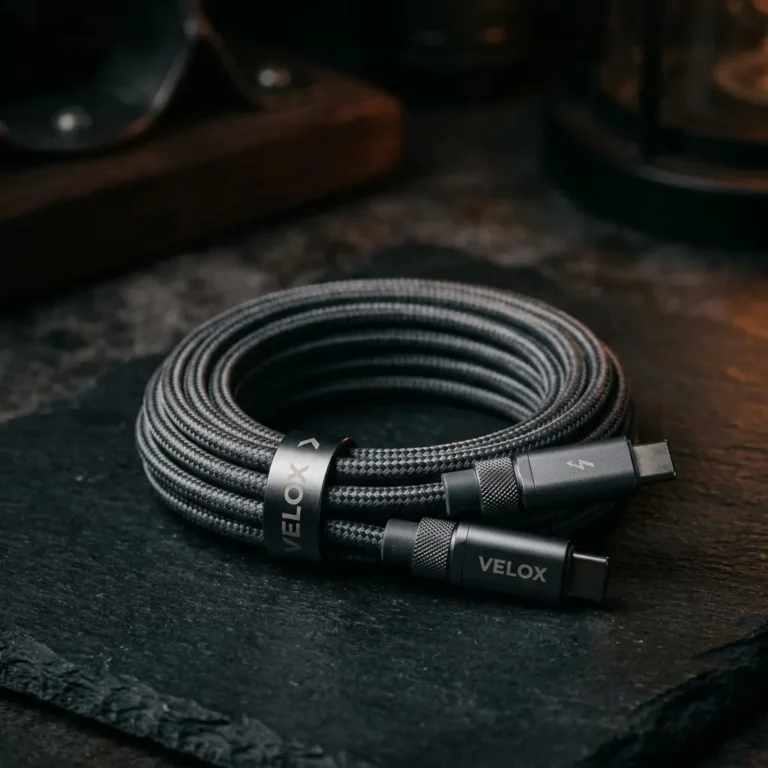 USB-C to USB-C Braided Cable - 6 ft